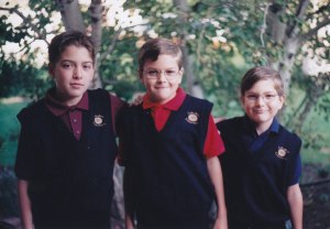 Three boys, now almost grown!